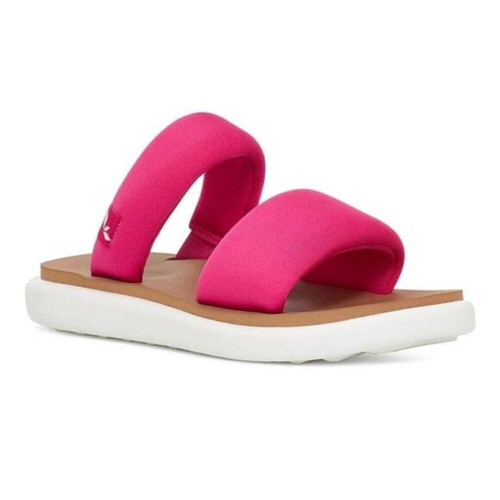 Koolaburra by UGG Women's Alane Slide sandals in the color Pink Yarrow size 9